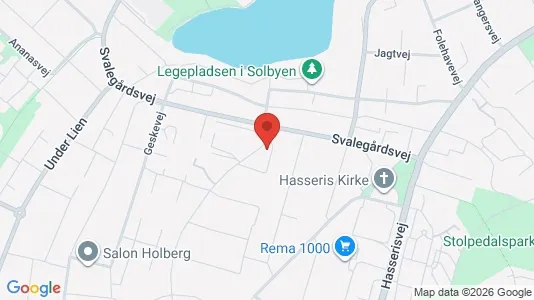 Lejligheder til salg i Aalborg Centrum - kort over placeringen