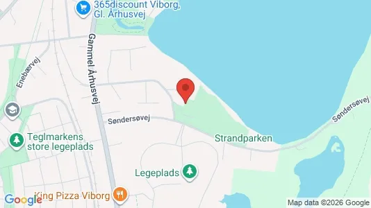 Lejligheder til salg i Viborg - kort over placeringen
