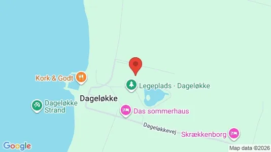 Lejligheder til salg i Tranekær - kort over placeringen