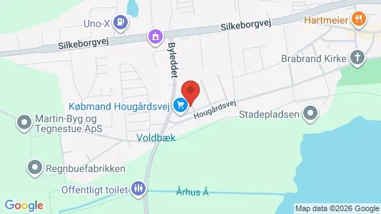 Lejligheder til salg i Brabrand - kort over placeringen