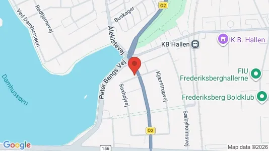 Lejligheder til salg i Valby - kort over placeringen