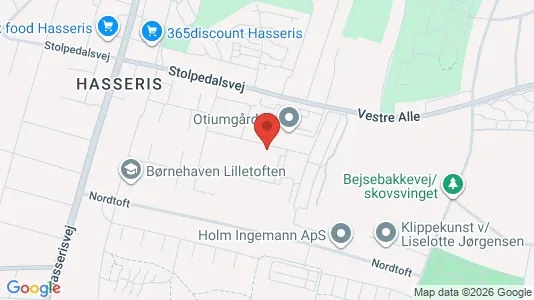 Lejligheder til salg i Aalborg Centrum - kort over placeringen