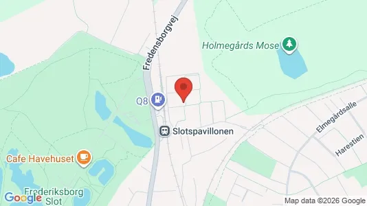 Lejligheder til salg i Hillerød - kort over placeringen
