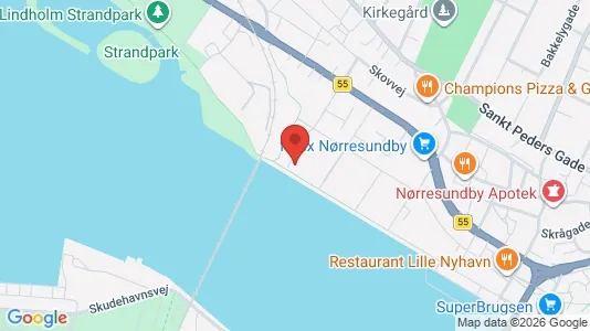 Lejligheder til salg i Nørresundby - kort over placeringen