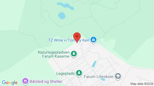 Lejligheder til salg i Farum - kort over placeringen