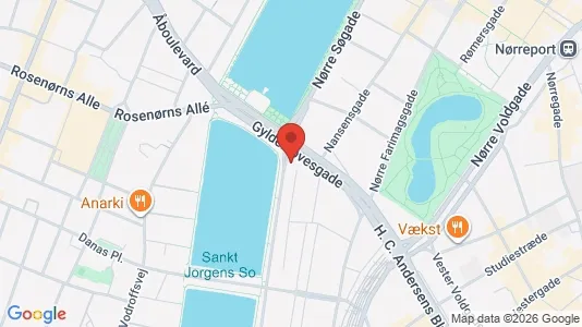 Lejligheder til salg i Vesterbro - kort over placeringen