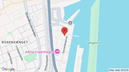 Lejligheder til salg i Østerbro - kort over placeringen