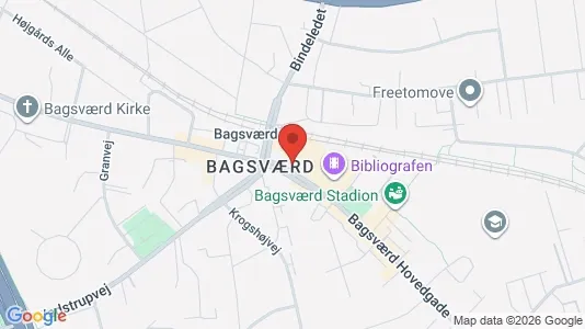 Lejligheder til salg i Bagsværd - kort over placeringen