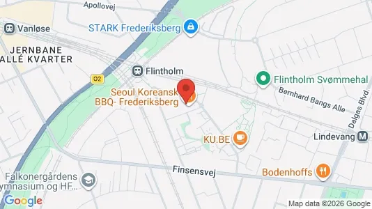 Lejligheder til salg i Frederiksberg - kort over placeringen