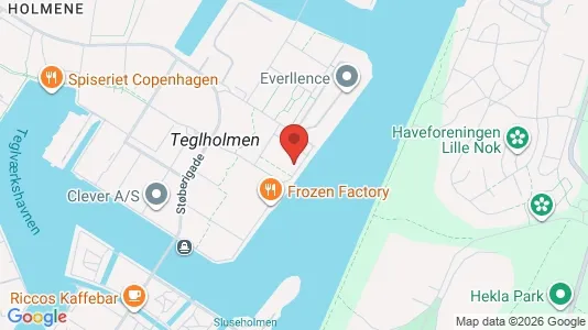 Lejligheder til salg i København SV - kort over placeringen