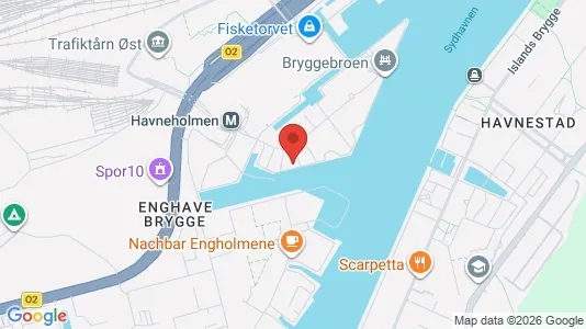 Lejligheder til salg i Vesterbro - kort over placeringen