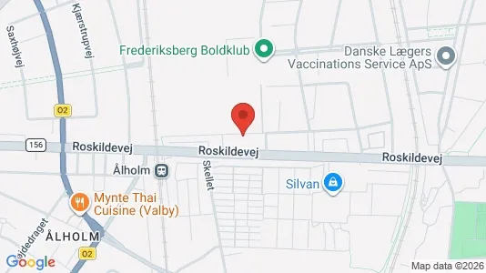 Lejligheder til salg i Frederiksberg - kort over placeringen