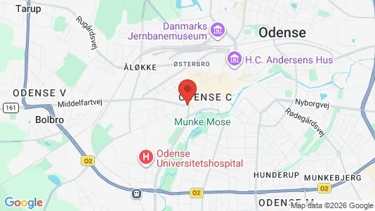 Lejligheder til salg i Vesterbro - kort over placeringen