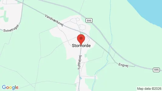 Grunde til salg i Storvorde - Foto fra Google Street View